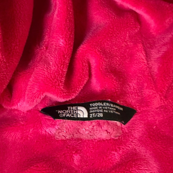 The North Face Girls Toddler Warm Storm Waterproof Rain Jacket 2T Pink - Picture 5 of 8
